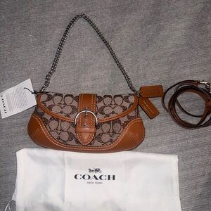 SOLD, DO NOT BUY *****COACH SOHO BAG 25
In Crystal Signature Jacquard